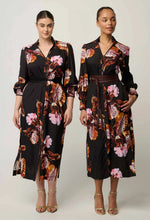Load image into Gallery viewer, ONCE WAS MEREDITH MIDI DRESS SUNSET ORCHID
