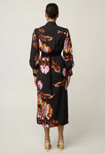 Load image into Gallery viewer, ONCE WAS MEREDITH MIDI DRESS SUNSET ORCHID
