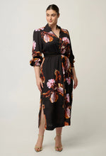 Load image into Gallery viewer, ONCE WAS MEREDITH MIDI DRESS SUNSET ORCHID
