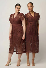Load image into Gallery viewer, ONCE WAS SOLENE LACE DRESS
