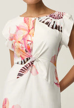Load image into Gallery viewer, ONCE WAS GENEVA MIDI DRESS NAUTILUS BLOOM
