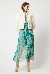 ONCE WAS PAVILLION MAXI DRESS JADE FLORAL