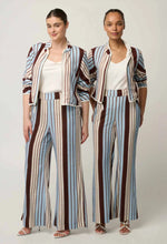 Load image into Gallery viewer, ONCE WAS DELRAY REVERSIBLE JACKET NAUTILIS BLOOM/IRIDESCENT STRIPE
