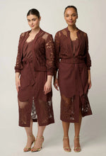 Load image into Gallery viewer, ONCE WAS SOLENE BOMBER ROSEWOOD
