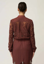 Load image into Gallery viewer, ONCE WAS SOLENE BOMBER ROSEWOOD
