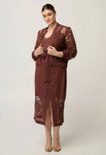 Load image into Gallery viewer, ONCE WAS SOLENE BOMBER ROSEWOOD
