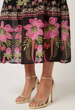 Load image into Gallery viewer, ONCE WAS CORDELIA SHIRRED SKIRT ANTHOS LOTOS
