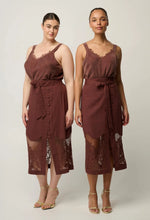 Load image into Gallery viewer, ONCE WAS SOLENE MIDI SKIRT
