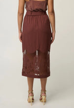 Load image into Gallery viewer, ONCE WAS SOLENE MIDI SKIRT

