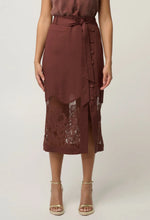Load image into Gallery viewer, ONCE WAS SOLENE MIDI SKIRT
