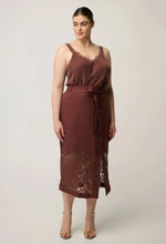 Load image into Gallery viewer, ONCE WAS SOLENE MIDI SKIRT
