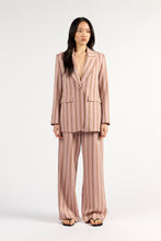 Load image into Gallery viewer, TUESDAY PARIS BLAZER ROSEWOOD STRIPE
