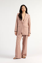 Load image into Gallery viewer, TUESDAY PARIS BLAZER ROSEWOOD STRIPE
