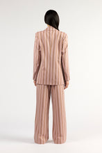 Load image into Gallery viewer, TUESDAY BOYFRIEND PANT ROSEWOOD STRIPE
