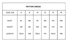 Load image into Gallery viewer, TUESDAY PEYTON DRESS CHOC GEO
