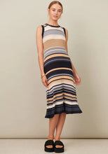 Load image into Gallery viewer, POL CHLOE DRESS COOL STRIPE
