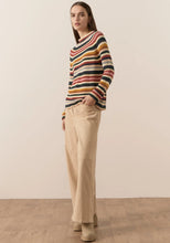 Load image into Gallery viewer, POL ORWELL MULTISTRIPE KNIT
