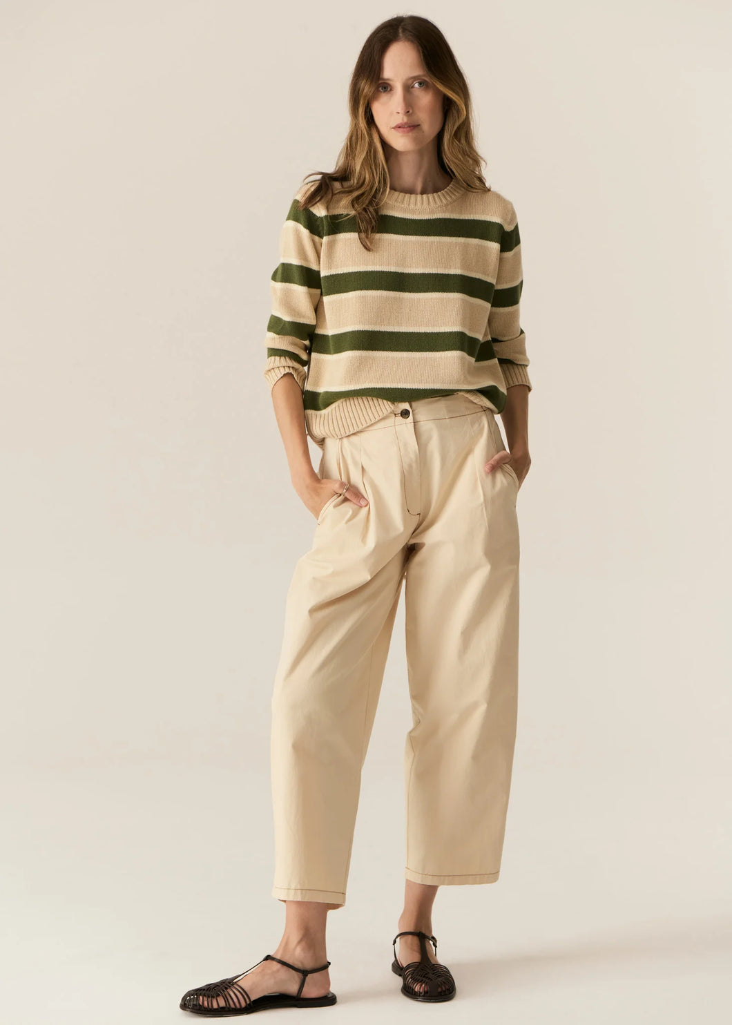 POL AVRID BARREL PANT