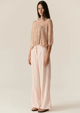 Load image into Gallery viewer, POL MILTON POINTELLE TEE PINK

