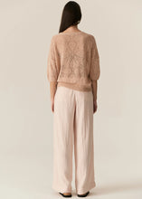Load image into Gallery viewer, POL MILTON POINTELLE TEE PINK
