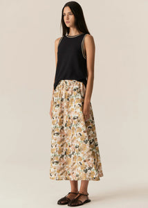 POL SPECKLE SKIRT SPECKLE PRINT