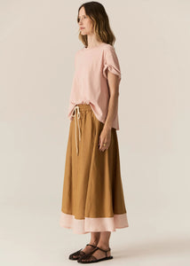POL ZONE CAP TEE BLUSH