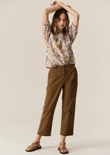 Load image into Gallery viewer, POL FERN TAPERED PANT ESPRESSO

