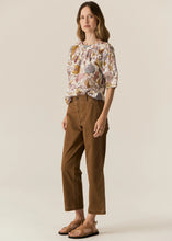 Load image into Gallery viewer, POL FERN TAPERED PANT ESPRESSO

