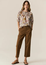 Load image into Gallery viewer, POL FERN TAPERED PANT ESPRESSO
