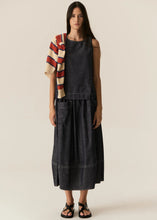 Load image into Gallery viewer, POL AVRID SKIRT CHAMBRAY
