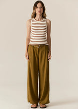 Load image into Gallery viewer, POL LUCA TANK WHITE/CAMEL
