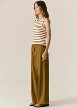 Load image into Gallery viewer, POL LUCA TANK WHITE/CAMEL
