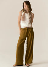Load image into Gallery viewer, POL LUCA TANK WHITE/CAMEL
