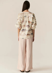 POL FAIRE BELT PANT BLUSH