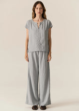 Load image into Gallery viewer, POL FAIRE BELT PANT SKY
