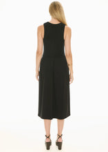 Load image into Gallery viewer, POL BONDE DRESS KNIT BLACK

