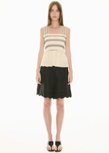 Load image into Gallery viewer, POL NOVA TANK SMOCKED IVORY
