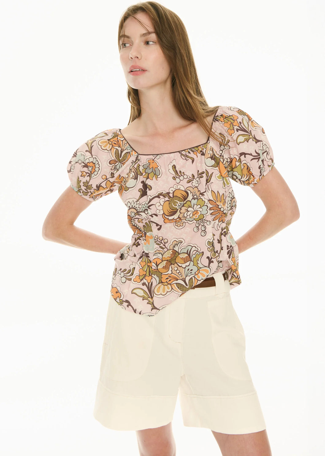 POL OSKAR SHORT ECRU