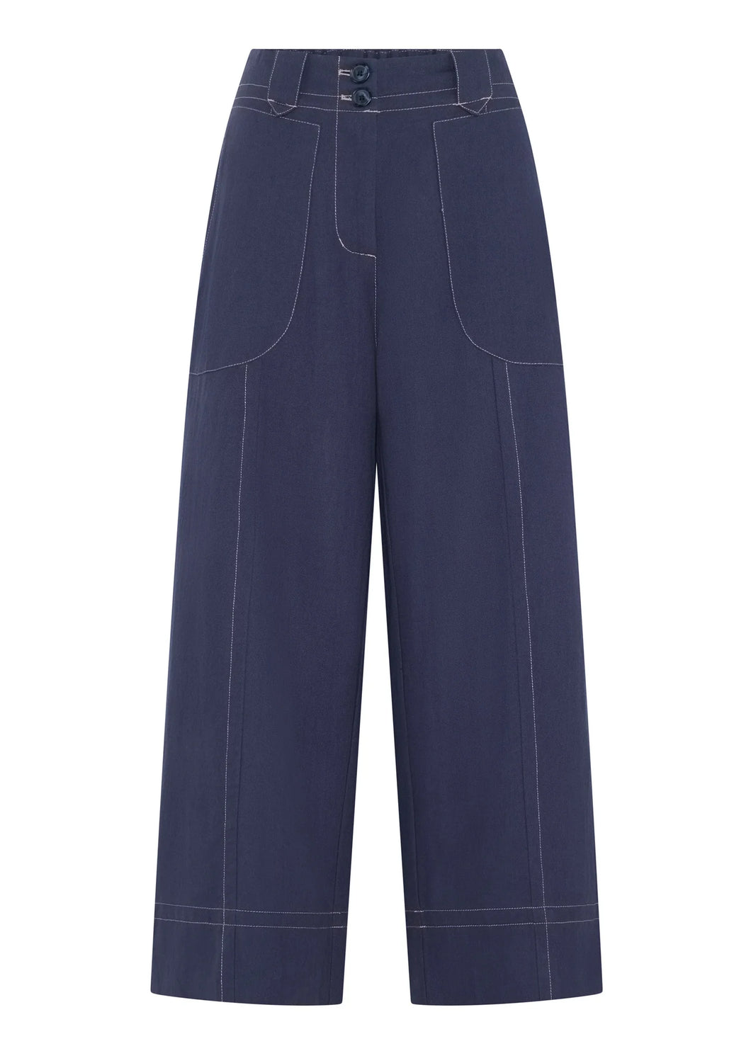 POL OSCAR PANT DARK BLUE
