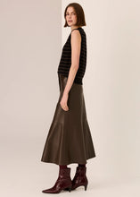 Load image into Gallery viewer, POL HUGO SKIRT CHOC
