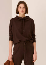 Load image into Gallery viewer, POL ROWAN DRAWCORD KNIT CHOCOLATE

