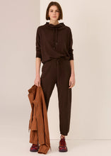 Load image into Gallery viewer, POL ROWAN DRAWCORD KNIT CHOCOLATE
