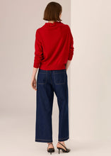 Load image into Gallery viewer, POL ROWAN DRAWCORD KNIT RED
