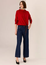 Load image into Gallery viewer, POL ROWAN DRAWCORD KNIT RED
