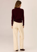Load image into Gallery viewer, POL LANA WIDE LEG JEAN IVORY
