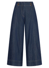 Load image into Gallery viewer, POL ANISE CROP PANT DENIM
