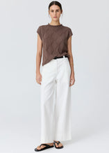 Load image into Gallery viewer, POL ROSIN CABLE KNIT CHOC
