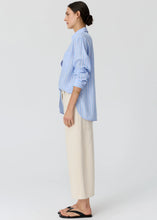 Load image into Gallery viewer, POL AUBIN LS SHIRT BLUE/PINK
