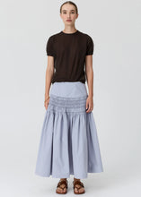 Load image into Gallery viewer, POL KASPAR LAYERED TEE CHOC/CHOC
