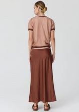 Load image into Gallery viewer, POL KASPAR LAYERED TEE PINK/TOFFEE
